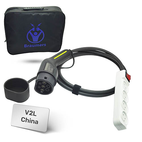 V2L Adapter Compatible with Chinese standard - Vehicle to Load Adapter